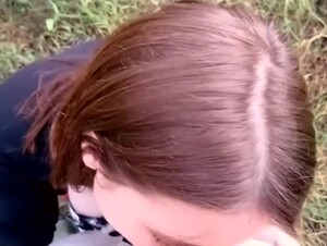 Stranger Girl Asked me to Fuck her (outdoor) - Cum Throat - PUBLIC AGENT